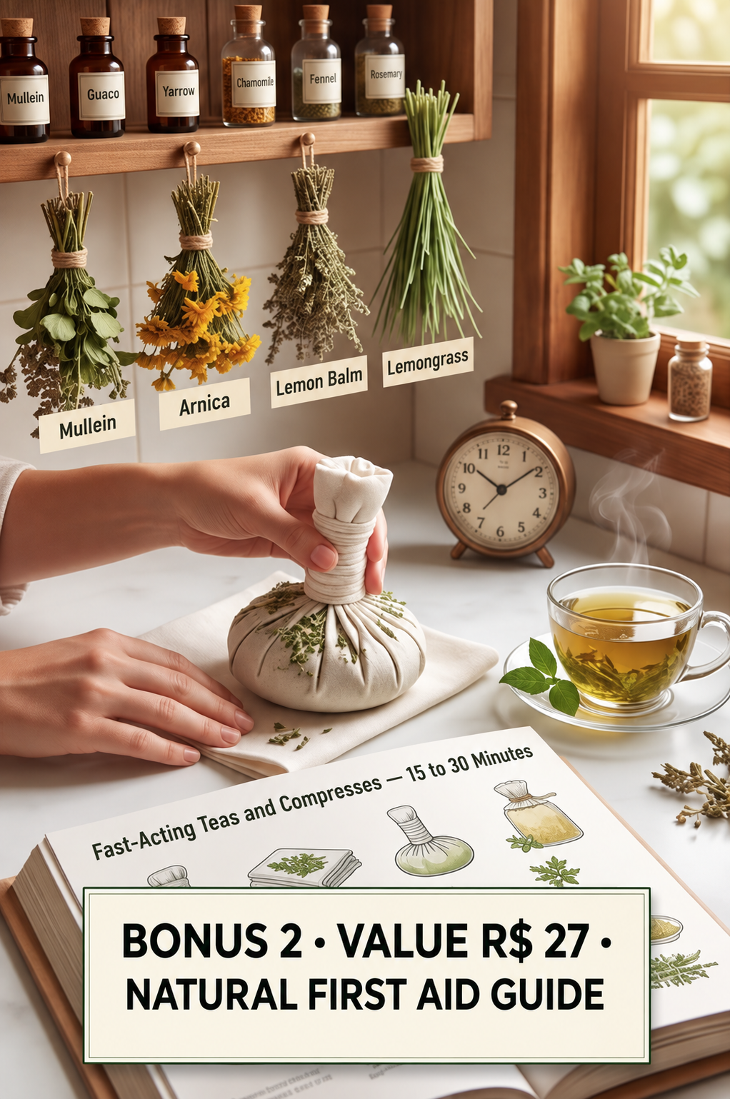 Bônus 2 — Natural First Aid Guide