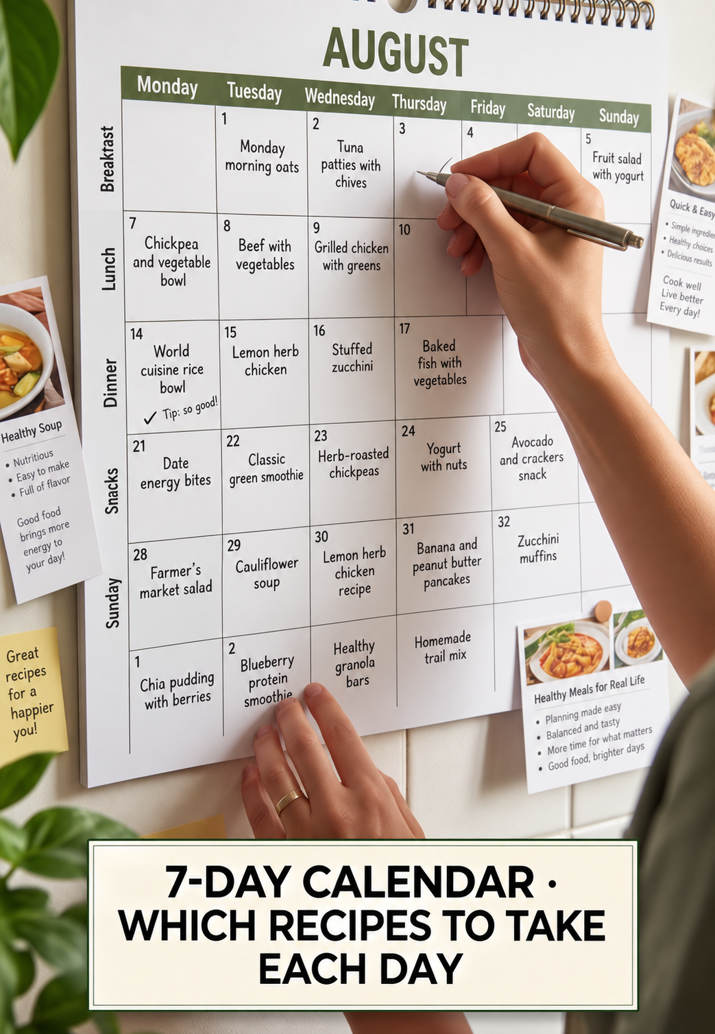 Bônus 3 — 7-Day Calendar